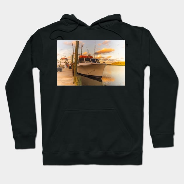 Fishing boat of Calabash Hoodie by KensLensDesigns